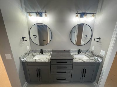 Bathroom Vanity Installation