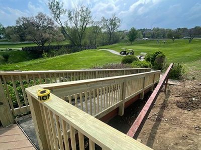 Deck Staircase Installation