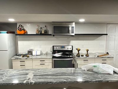 Kitchen Backsplash Installation